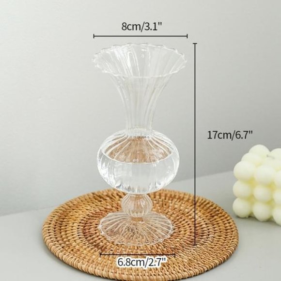 Transparent Flower Vase - Picture 9 of 12